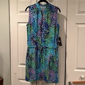 Ibkul Camille print golf dress